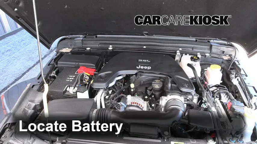 2020 Jeep Gladiator Overland 3.6L V6 Battery Jumpstart